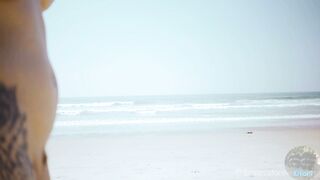 Nude Beach Day with Anny and her friend