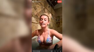 Madisyn Shipman - Bikini Bathtub & Topless With Pasties Live Extract