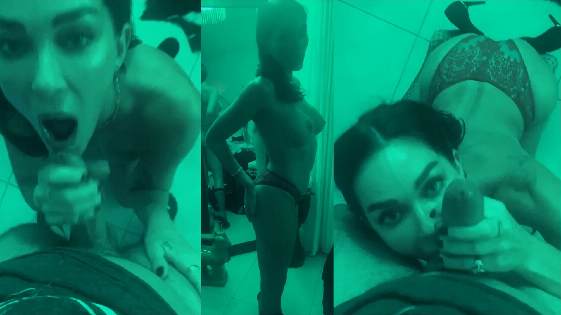 Celebrity actress Jasmine Waltz is caught sucking dick on camera.