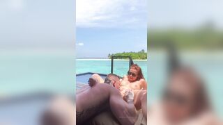 Amanda Nicole - Poolside Fucking In Public