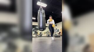 Kelsi Monroe Gym fuck with random kid