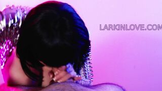 Larkin Love - Pretty In Pink POV Cum Swallow Blowjob