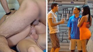 Antonio Mallorca Has A DP Threesome With A Super Hot Latina With Her Boyfriend