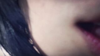 Asmr Lens licking