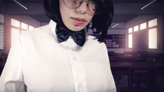 Asmr Lens licking