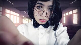 Asmr Lens licking