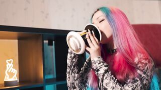 ASMR Gently Licking with Yori