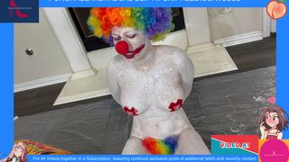 RAVEN | BIG TITTED TEEN THIEF TURNED INTO NUDE CLOWN SLAVE HAIRY VAGINA COSPLAY ENF