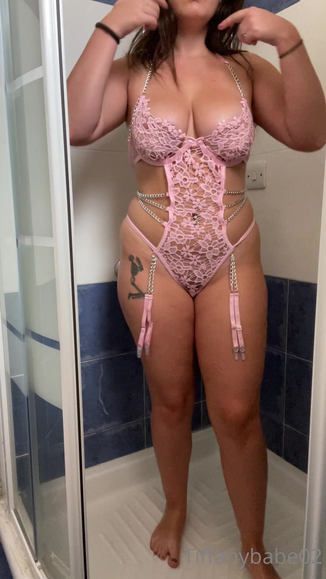T.B.02.OF - Showering Double Sided Dildo