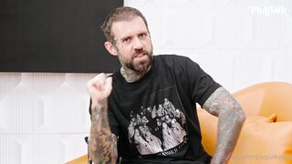 KiKi Klout With Adam At PlugTalk-Hard Fuck On Orange Couch