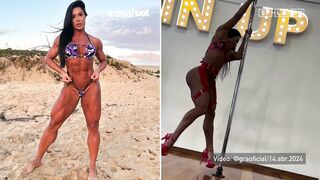 Gracyanne Barbosa Pole Dance 1