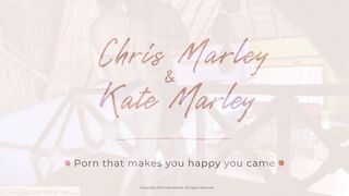 Kate & Chris Marleyf BJ on a way to beach