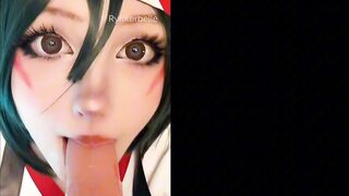 rynkerbelle sucking dildo