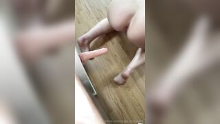 Swedish stygga_amanda05 riding dildo