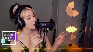 Lilly Vinnily - Unpredictable ASMR Ear to Ear Sounds Sk Sk Sk, Mouth Popping, Tik Tik