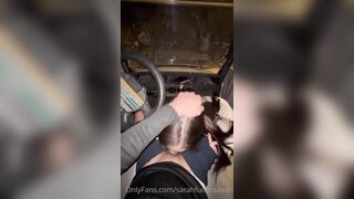 sarahfucknsaxah public blowjob ppv