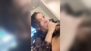 Lahhailey cute blowjob