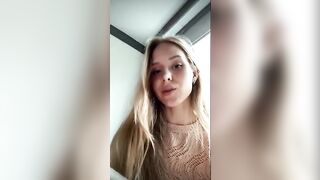 Caroline Zalog Livestream Apartment