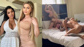 Lillie With Yasmina - Instagram model with bbc onlyfans Leaked pov Threesome beauty