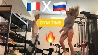 Sinfuldeeds FrenchxRussian Intern Comes Over to Teach Me Gym Full