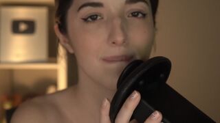 Slight Sounds ASMR ear licking OF