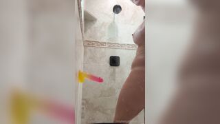 VICKY STARK - SHOWER WITH MY NEW TOY