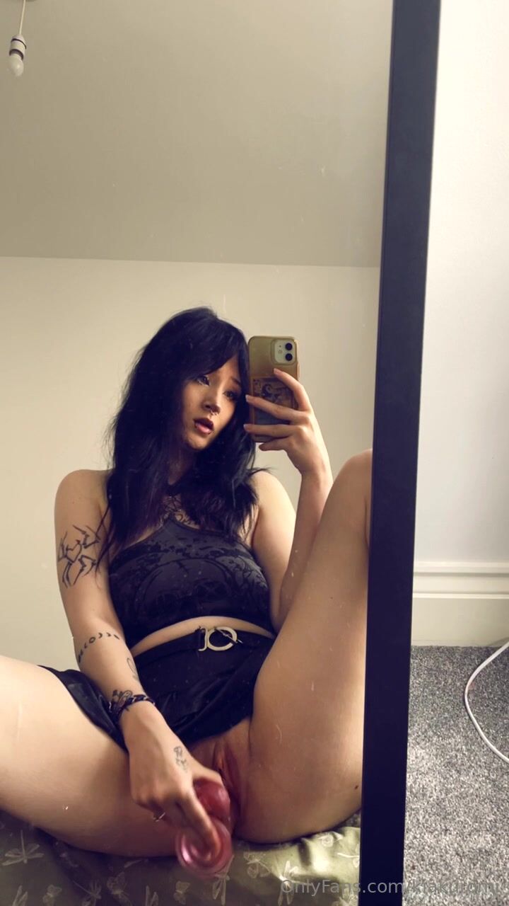kiakuromi dildo masturbation ppv