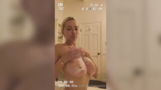 Lindsey Pelas Soapy tits Onlyfans