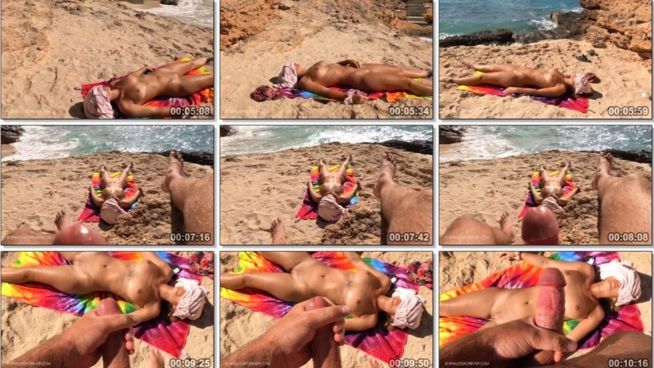 Bitchinbubba_Rocky XXX - Beach Jerking POV