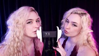 Rose ASMR Twin Ear Licking for Master [March 2025]