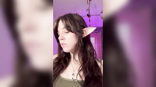 emmachoice - bratty elf pisses in the shower