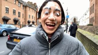 Artemis Carmona - Triple Facial Cumwalk In Europe