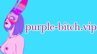 Purple Bitch Hinata Cosplay