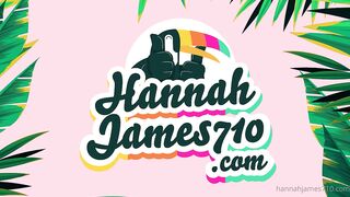 Hannah James - BBC Dildo and Stockings