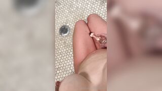 Natalie Roush Glass dildo fucking