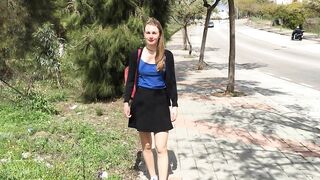 Public Park Bare Foot Squirting