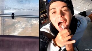 Banana_Nomads - She Swallowed My Cum In The Public Cable Car