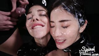 Haruka Suzuno and Mary Popiense