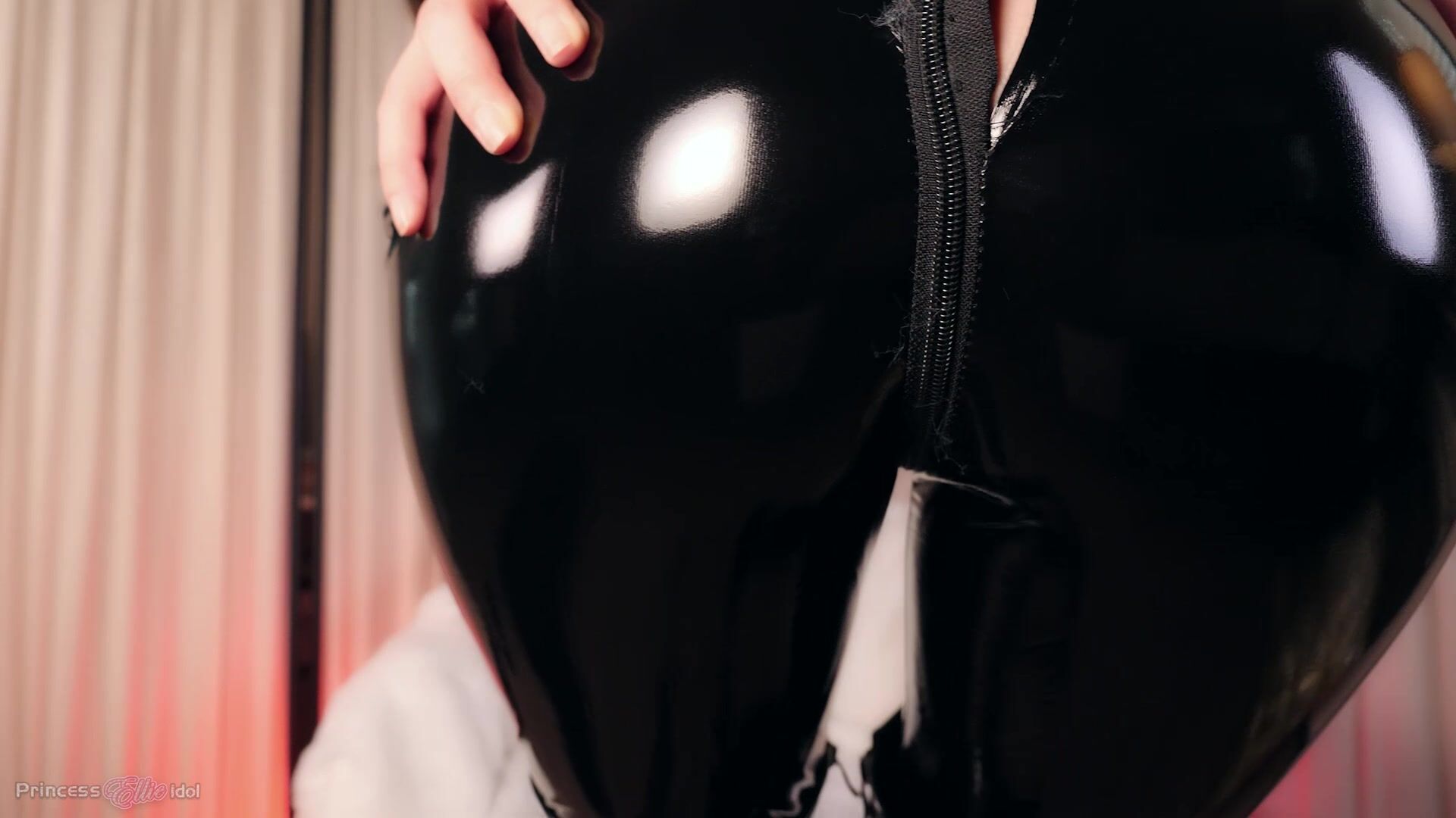 Princess Ellie Idol SHINY CATSUIT DOMME ENSLAVES AND HOMEWRECKS