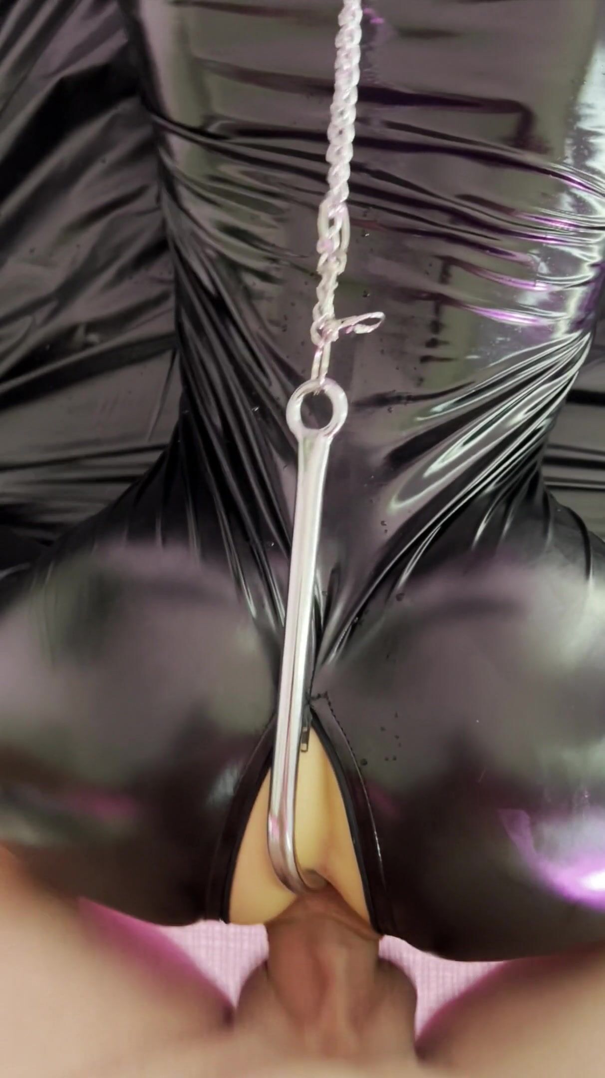 marisol yotta Latex. Anal hook Sextape