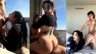 RavenGrey Sex Tape By The Window