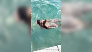 Anna Malygon nude in pool