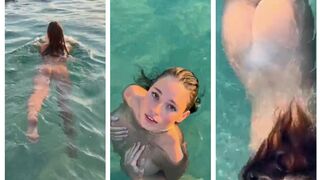 Anna Malygon nude in pool