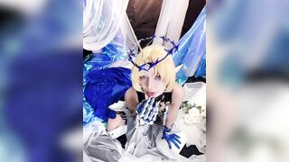 Umeko J - Cosplayer Babe Gets Naked