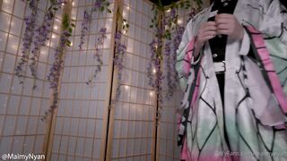 Maimy ASMR Shinobu HandJob/JOI/Riding