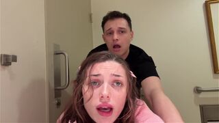 shrooms q - Thirsty Girl Got Too Turned on at the Mall and  Drinks Daddy