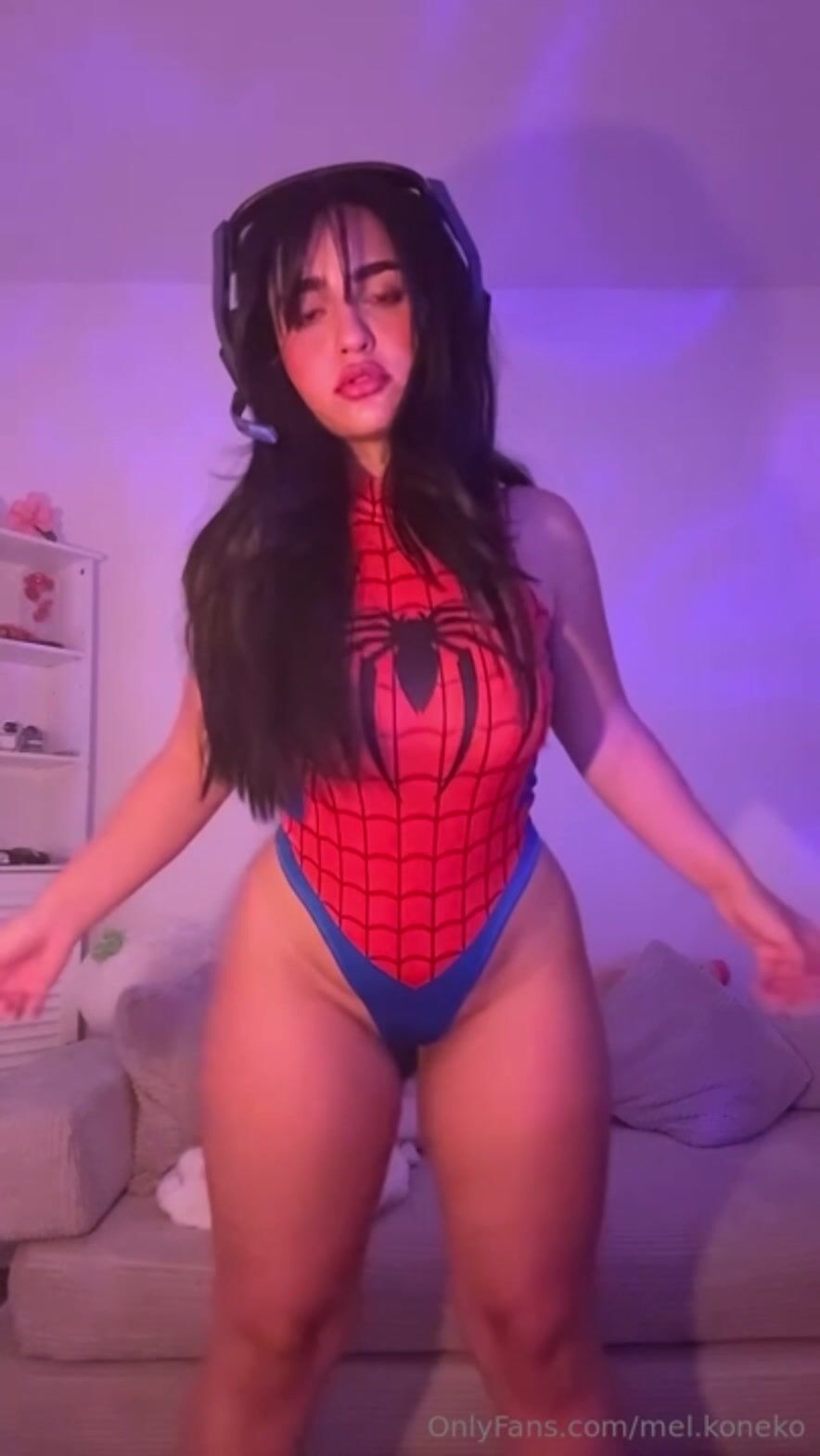 melkoneko / Melina Spider Man Video