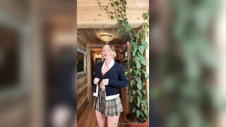 Sara Jean Underwood stylish striptease