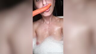 Christina Khalil Carrot Blowjob