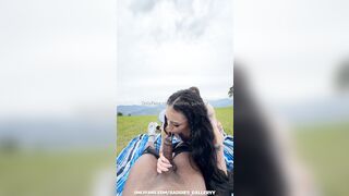 Auhneesh Nicole - Cheerleader POV with petitesativa Taysha Sativa